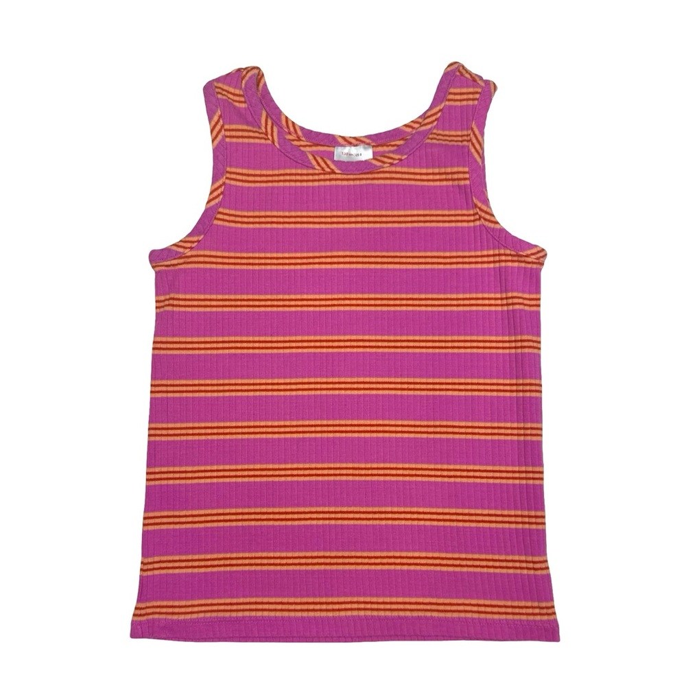Hanna Andersson Striped Ribbed Tank